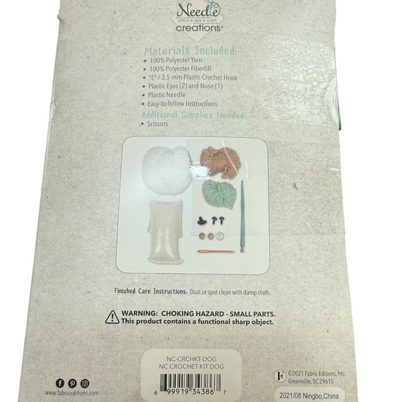 Crochet Kit - Dog - Picture 3 of 3